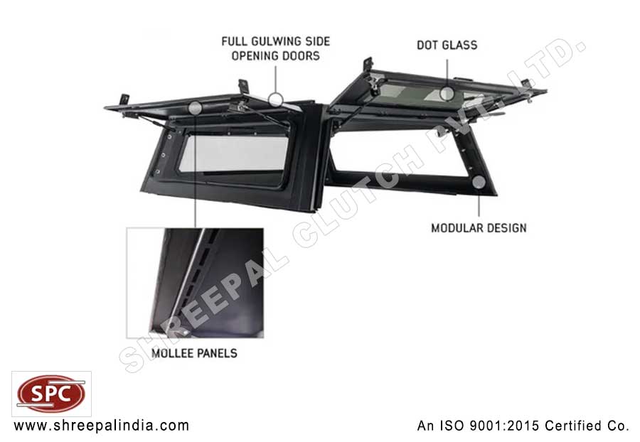 Truck Canopies manufacturers exporters in India Punjab Ludhiana